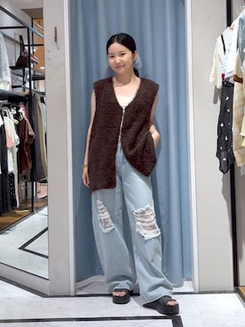 「ローリーズスタイル_LOWRYS FARM」｜たのさん（レディース・148cm）の秋コーディネート