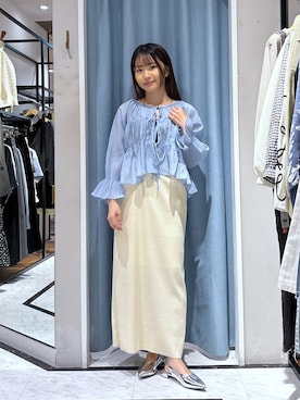 「アイテム（タンクトップ）」を使った、たのさん（レディース・148cm）の春コーディネート