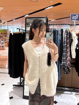 「アイテム（チョーカー）」を使った、たのさん（レディース・148cm）の夏コーディネート
