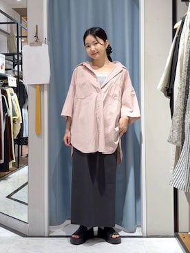 「LOWRYS FARM」｜たのさん（レディース・148cm）の春コーディネート