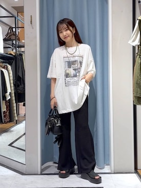 「アイテム（ネックレス）」を使った、たのさん（レディース・148cm）の夏コーディネート