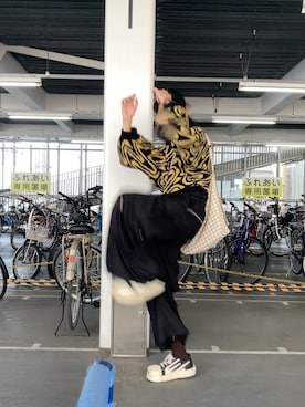 「Handmade（ハンドメイド）のアイテム」を使った、朧気ながらなっつさん（メンズ・179cm）の秋コーディネート