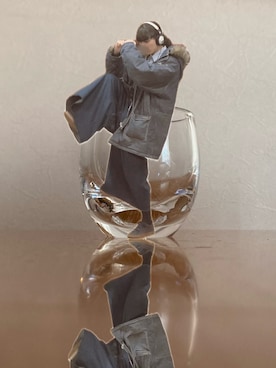 「アイテム（モッズコート）」を使った、朧気ながらなっつさん（メンズ・179cm）の秋コーディネート