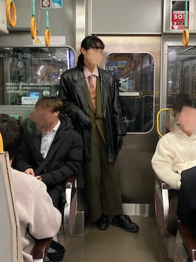 「Beno（ビーノ）のアイテム」を使った、なつき(旧なっつ)さん（メンズ・179cm）の冬コーディネート