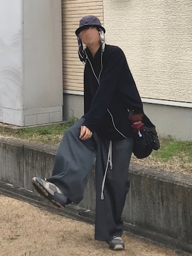 「NILWAY（ニルウェイ）のアイテム」を使った、なつをさん（メンズ・179cm）の秋コーディネート