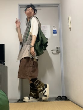 「アイテム（腕時計）」を使った、朧気ながらなっつさん（メンズ・179cm・20代）の夏コーディネート