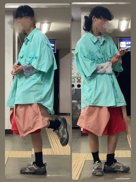 「DUNLOP（ダンロップ）のアイテム」を使った、なつきさん（メンズ・179cm）の夏コーディネート