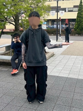 「フェリシモ（フェリシモ）のアイテム」を使った、なつきさん（メンズ・179cm）の春コーディネート