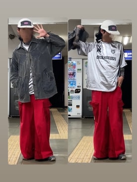 「シルバー」｜なつき(旧なっつ)さん（メンズ・179cm）の春コーディネート