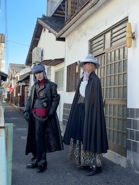 「アイテム（スカート）」を使った、朧気ながらなっつさん（メンズ・179cm・20代）の秋コーディネート