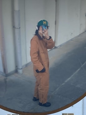 「アイテム（ヘッドフォン/イヤホン）」を使った、朧気ながらなっつさん（メンズ・179cm）の冬コーディネート