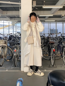 「アイテム（ヘッドフォン/イヤホン）」を使った、朧気ながらなっつさん（メンズ・179cm）の秋コーディネート