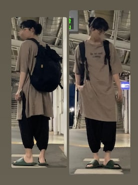 「DAISO（DAISO）のアイテム」を使った、なつき(旧なっつ)さん（メンズ・179cm）の春コーディネート