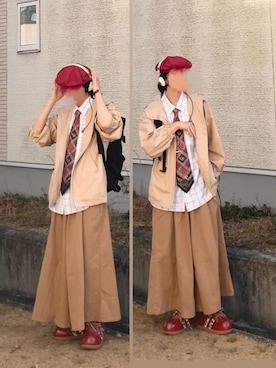 「titivate（ティティベイト）のアイテム」を使った、なつき(旧なっつ)さん（メンズ・179cm）の春コーディネート