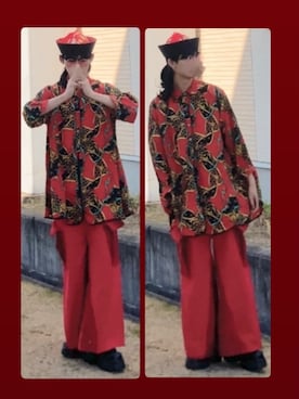 「Handmade（ハンドメイド）のアイテム」を使った、なつき(旧なっつ)さん（メンズ・179cm）の春コーディネート