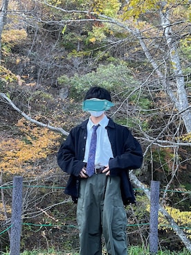 「WV PROJECT（ダブリューブイプロジェクト）のアイテム」を使った、deloさん（メンズ・169cm）の秋コーディネート