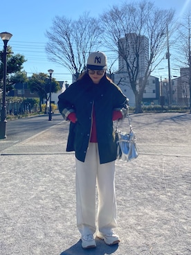 paさん（レディース・154cm）の冬コーディネート