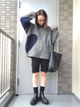 「ORiental TRaffic（オリエンタルトラフィック）のアイテム」を使った、ehappyさん（レディース・158cm）の秋コーディネート