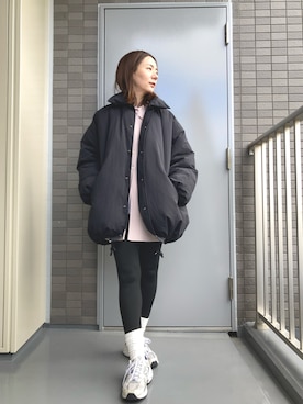 「アイテム（テーラードジャケット）」を使った、ehappyさん（レディース・158cm）の冬コーディネート