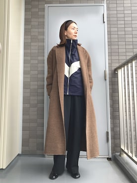 TODAYFULのチェスターコート（ブラウン系）を使った人気ファッション