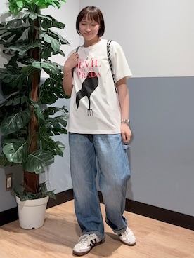 「BACK NUMBER（バックナンバー）のアイテム」を使った、かわもっちゃんさん（レディース・158cm）の夏コーディネート