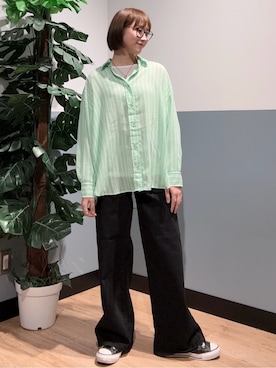 かわもっちゃんさん(レディース・158cm)の夏コーディネート