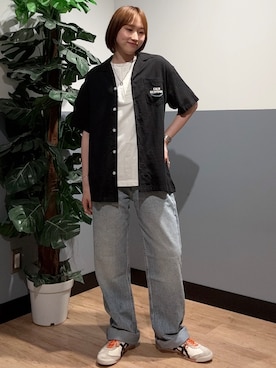 「Right-on（ライトオン）のアイテム」を使った、かわもっちゃんさん（レディース・158cm）の夏コーディネート