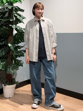 かわもっちゃんさん（レディース・158cm）の夏コーディネート