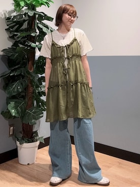 かわもっちゃんさん(レディース・158cm)の夏コーディネート