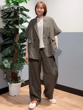 かわもっちゃんさん(レディース・158cm)の夏コーディネート