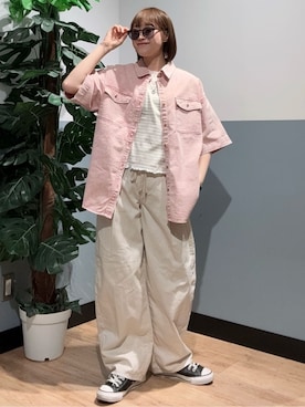 かわもっちゃんさん(レディース・158cm)の夏コーディネート