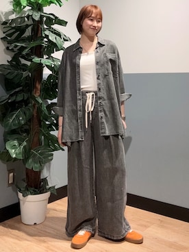 かわもっちゃんさん(レディース・158cm)の夏コーディネート