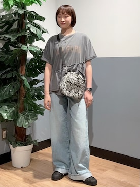 かわもっちゃんさん(レディース・158cm)の夏コーディネート