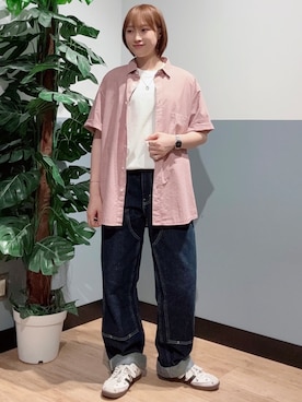 「BACK NUMBER（バックナンバー）のアイテム」を使った、かわもっちゃんさん（レディース・158cm）の夏コーディネート
