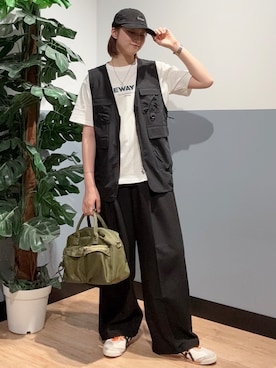 かわもっちゃんさん(レディース・158cm)の夏コーディネート