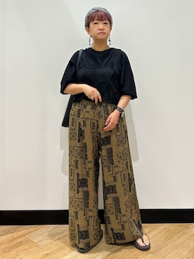 「BACK NUMBER（バックナンバー）のアイテム」を使った、ミーさん（レディース・145cm）の夏コーディネート