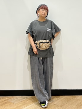 「Right-on（ライトオン）のアイテム」を使った、ミーさん（レディース・145cm）の夏コーディネート