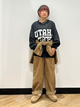 「Right-on（ライトオン）のアイテム」を使った、ミーさん（レディース・145cm）の秋コーディネート