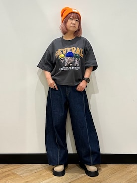 「BACK NUMBER（バックナンバー）のアイテム」を使った、ミーさん（レディース・145cm）の夏コーディネート