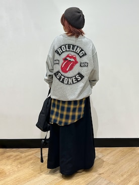 「BACK NUMBER（バックナンバー）のアイテム」を使った、ミーさん（レディース・145cm）の秋コーディネート