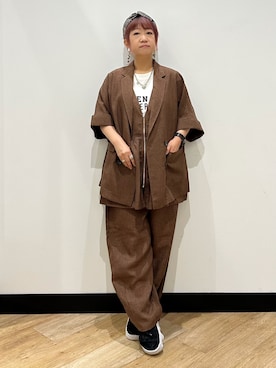 「Right-on（ライトオン）のアイテム」を使った、ミーさん（レディース・145cm）の夏コーディネート