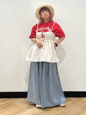 ミーさん(レディース・145cm)の夏コーディネート
