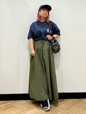 「Right-on（ライトオン）のアイテム」を使った、ミーさん（レディース・145cm）の夏コーディネート