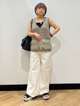 「Right-on（ライトオン）のアイテム」を使った、ミーさん（レディース・145cm）の夏コーディネート