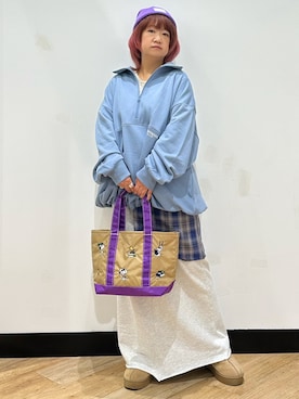 「BACK NUMBER（バックナンバー）のアイテム」を使った、ミーさん（レディース・145cm）の秋コーディネート