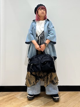 「Right-on（ライトオン）のアイテム」を使った、ミーさん（レディース・145cm）の夏コーディネート
