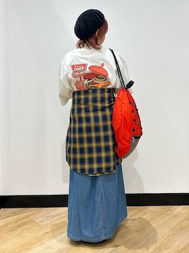 「BACK NUMBER（バックナンバー）のアイテム」を使った、ミーさん（レディース・145cm）の夏コーディネート
