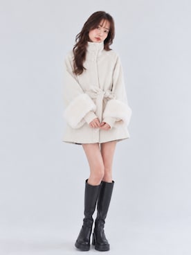 「archives（アルシーヴ）のアイテム」を使った、りほさん（レディース・160cm）の秋コーディネート