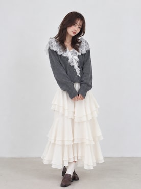 「archives（アルシーヴ）のアイテム」を使った、りほさん（レディース・160cm）の秋コーディネート