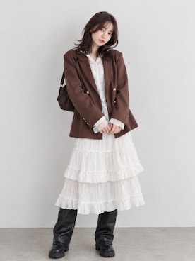 りほさん(レディース・160cm)の秋コーディネート